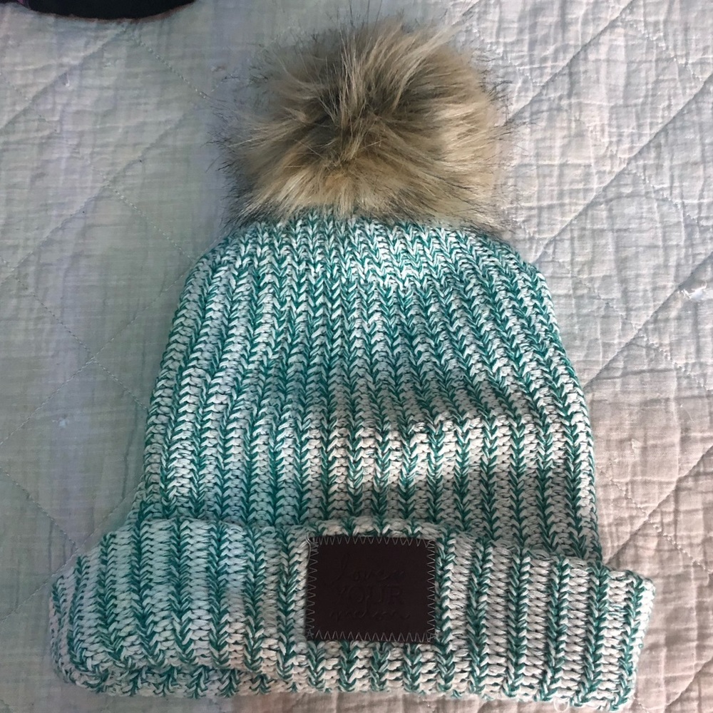 Love Your Melon Pom beanie
